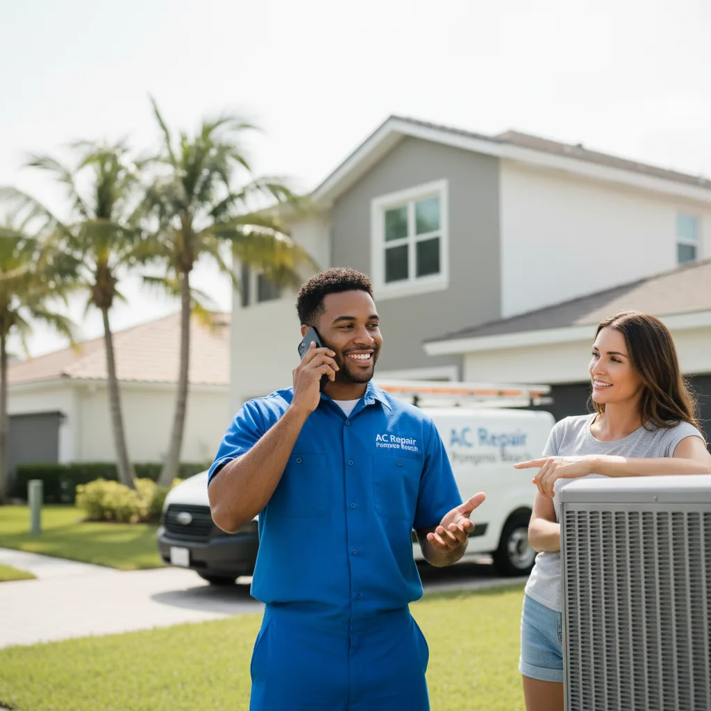AC Repair Pompano Beach customer support in Varnell